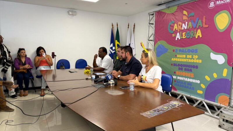 Prefeitura de Macaé divulga detalhes da programação do Carnaval da Alegria