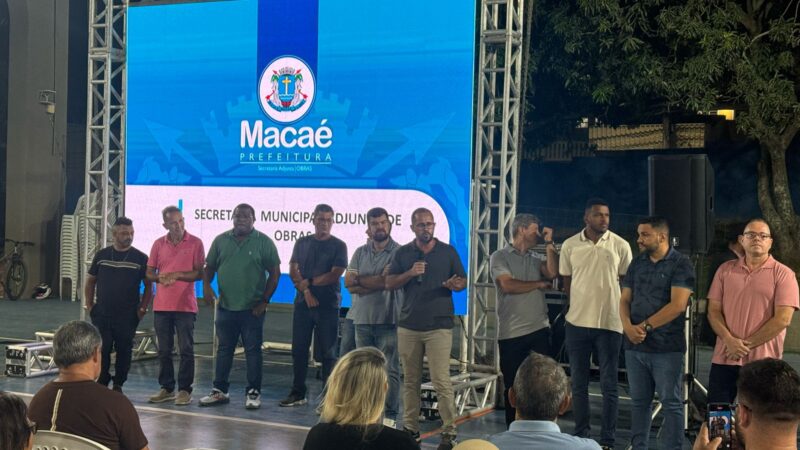 Após anos de espera, Macaé inicia obra que promete solução definitiva para alagamentos no Sol y Mar, Campo D’Oeste e Novo Horizonte