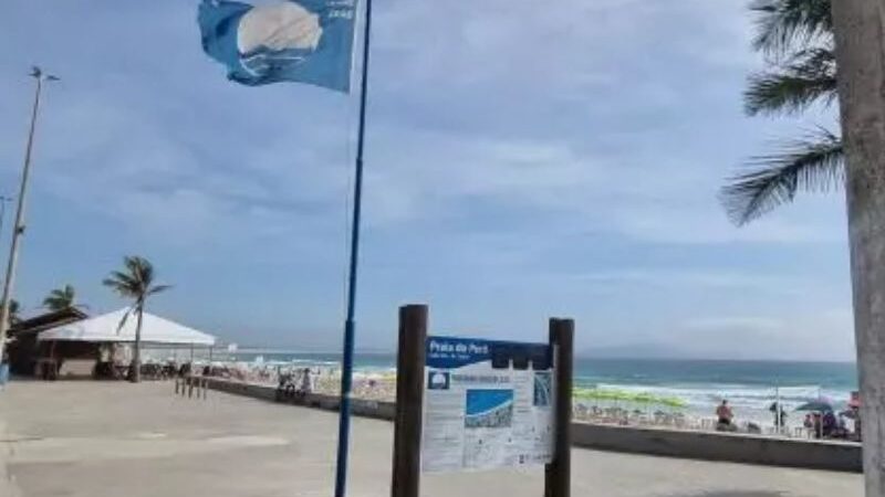 Autoridades justificam ausência da Bandeira Azul da Praia do Peró, em Cabo Frio, nesse Carnaval