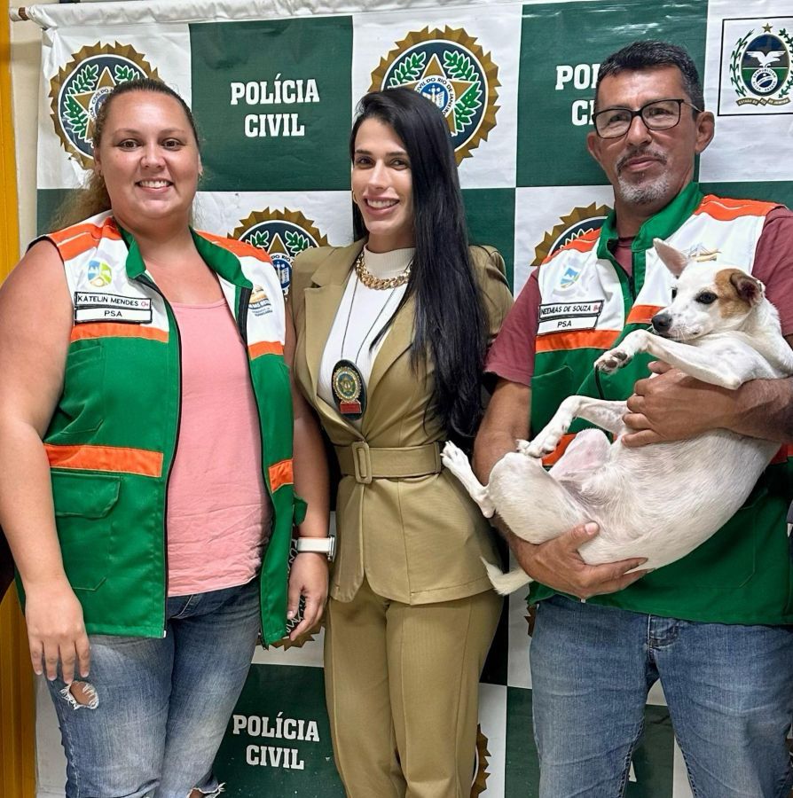 Maus-tratos a animal em Rio das Ostras tem ação conjunta resgata cão em situação de abandono