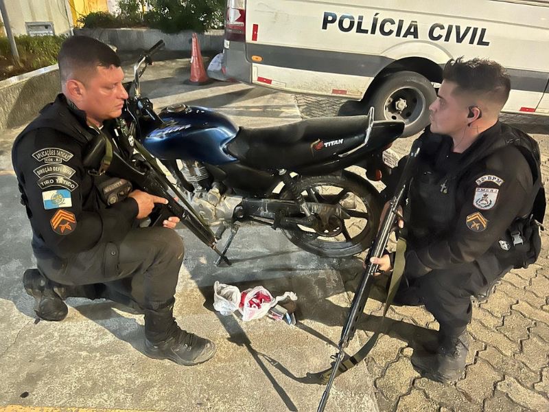 Denúncia anônima leva PM a prender vapor do tráfico em Rio das Ostras