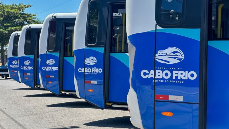 Cabo Frio investe em mobilidade urbana com lançamento do ‘Buzão de Tamoios’