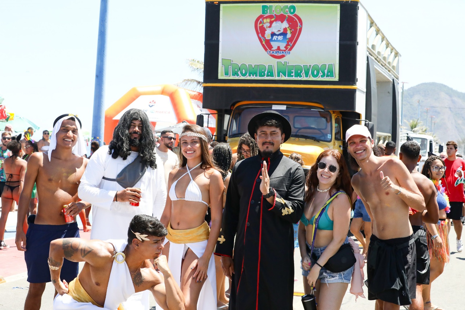 Carnaval em Maricá está atraindo milhares de foliões