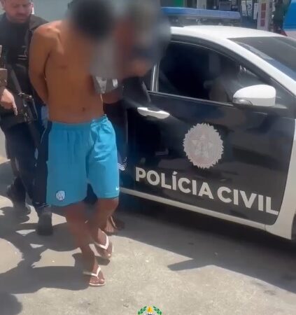 Polícia prendeu dois homens ligados à facção criminosa na Fronteira em Macaé