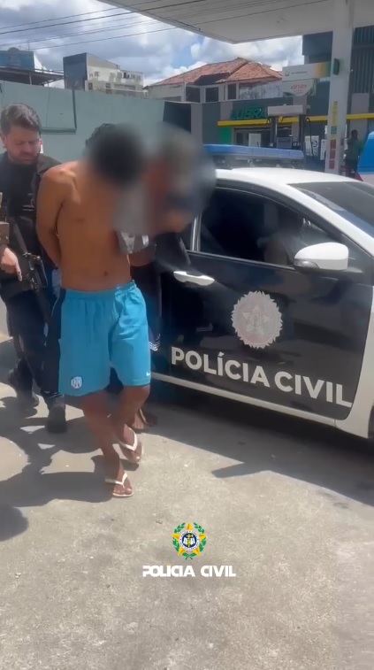 Polícia prendeu dois homens ligados à facção criminosa na Fronteira em Macaé