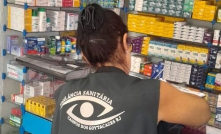 Farmácias e estabelecimentos de Campos receberam visita da Vigilância Sanitária