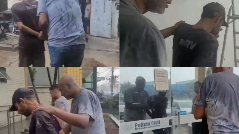 Homem que agrediu filhos com fio de cobre de construção é preso em Rio das Ostras