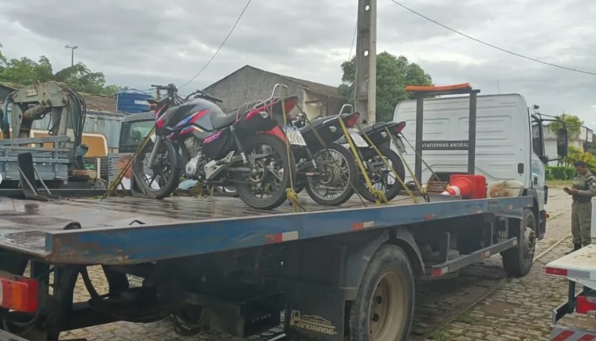 Operação de trânsito em Macaé contou com três motos apreendidas no Bela Vista