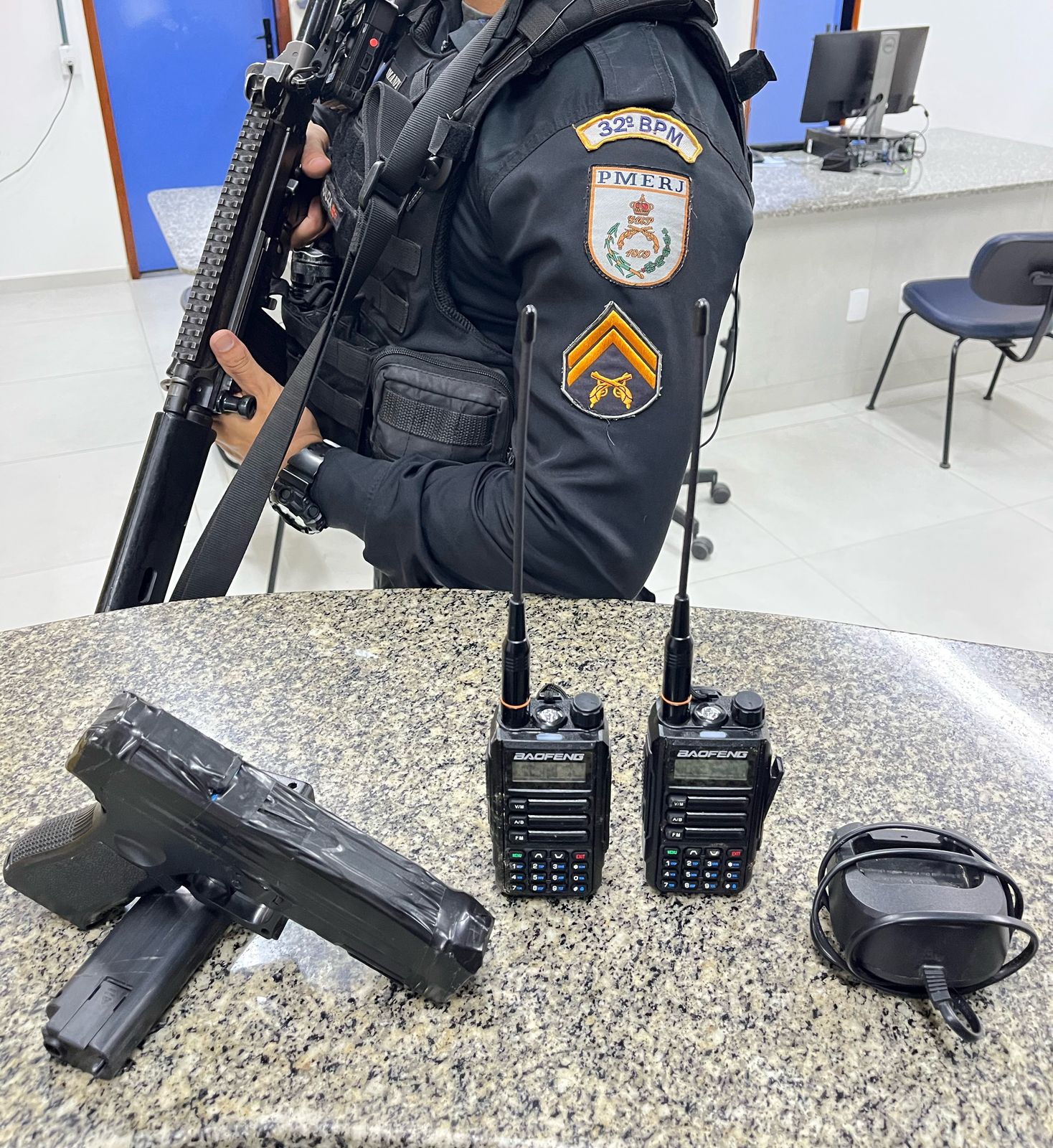 Simulacro de pistola é retirado de circulação em Conceição de Macabu