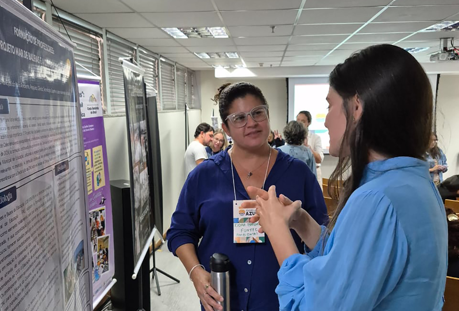 Funtec Ambiental leva projeto de educação oceânica ao Fórum Internacional Currículo Azul em Brasília