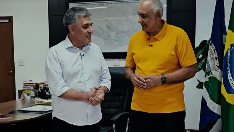 Estrada Velha de Rio Dourado é tema de reunião entre prefeitos de Rio das Ostras e Casimiro de Abreu 