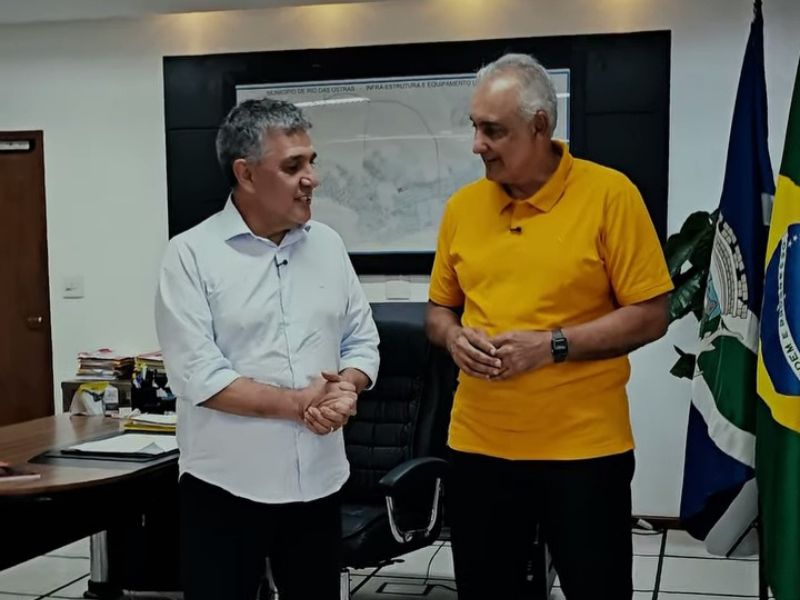 Estrada Velha de Rio Dourado é tema de reunião entre prefeitos de Rio das Ostras e Casimiro de Abreu 