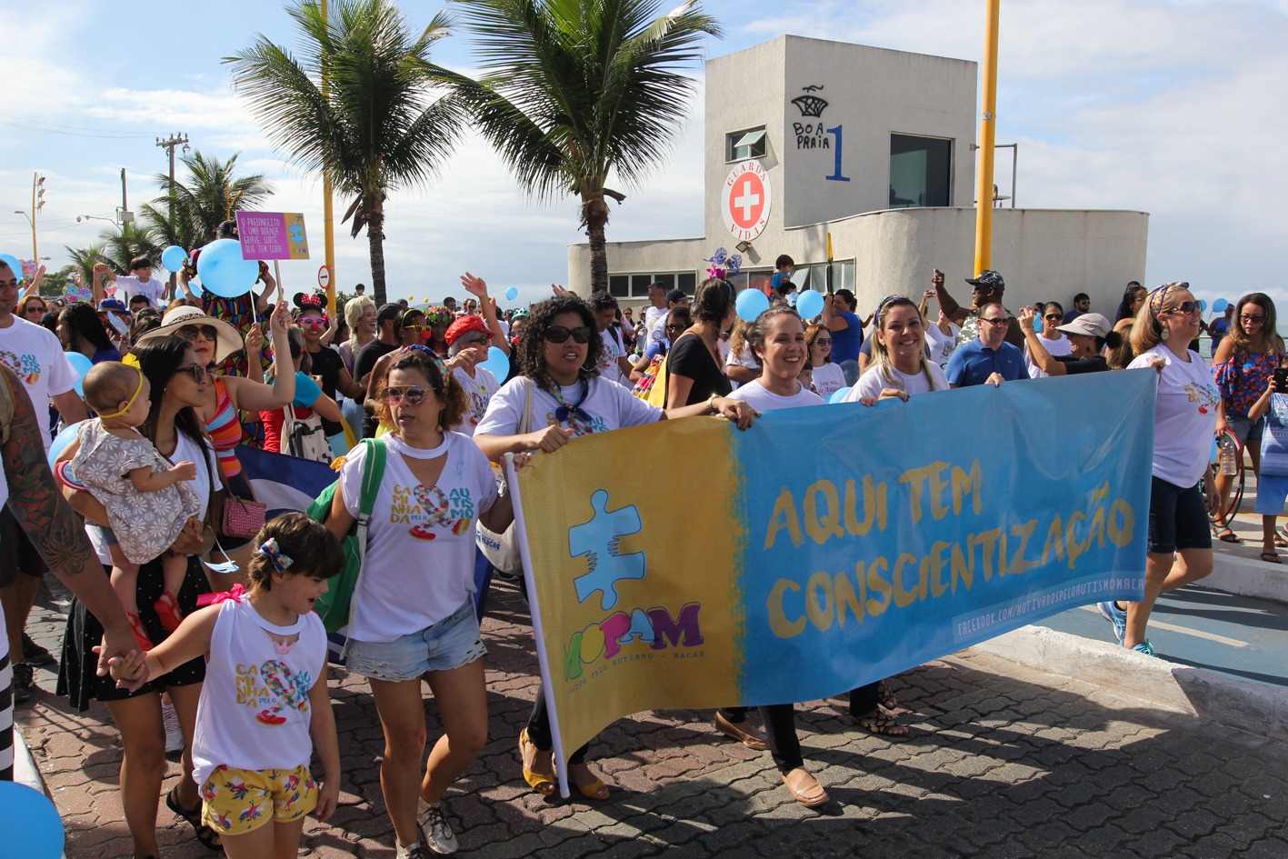 Caminhada de Conscientização sobre o Autismo em Macaé foi transferida devido ao mau tempo