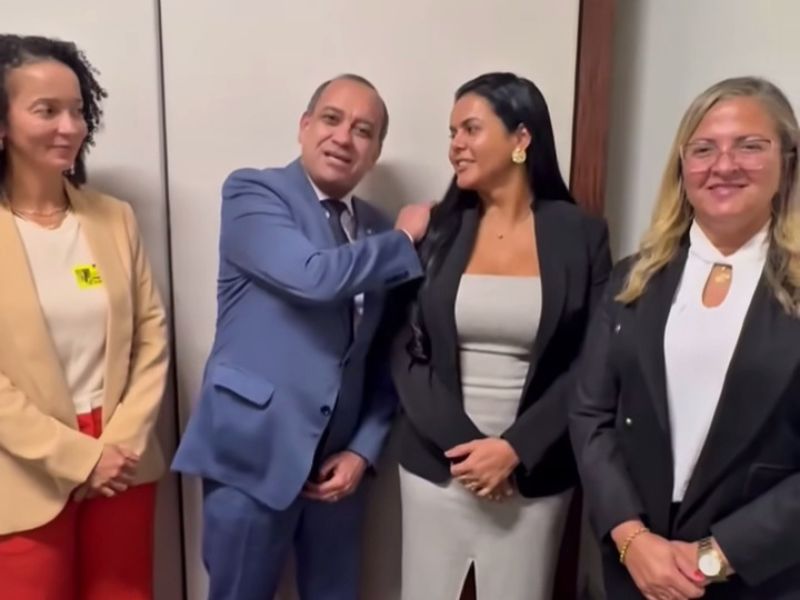 Reunião com deputados federais em Brasília reforça força do governo Maira em Silva Jardim