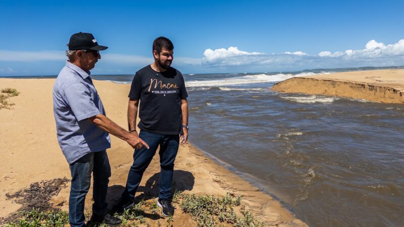 Abertura do canal extravasor da Lagoa de Imboassica visa evitar alagamentos