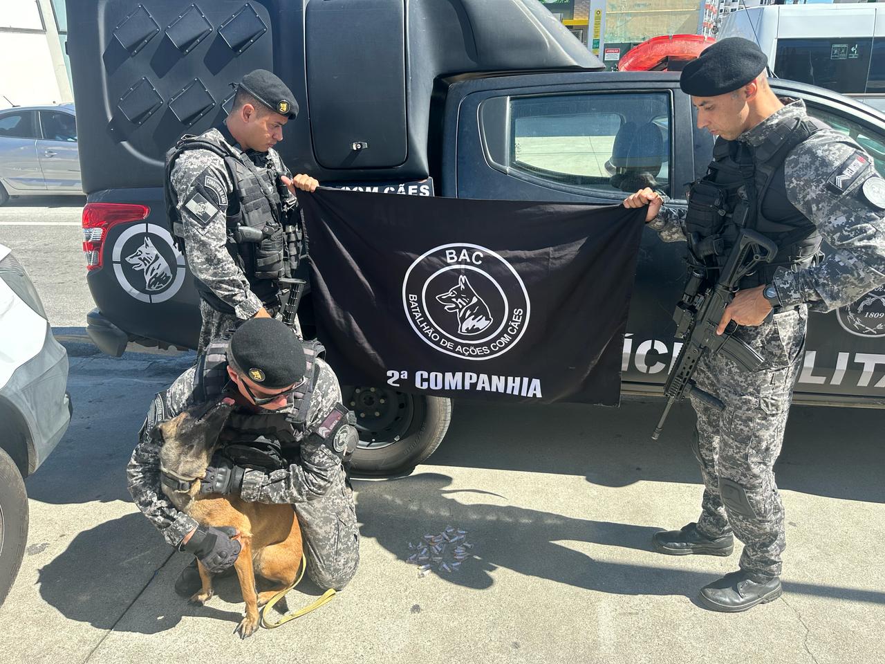 Polícia apreendeu drogas no último domingo na Rodoviária de Macaé