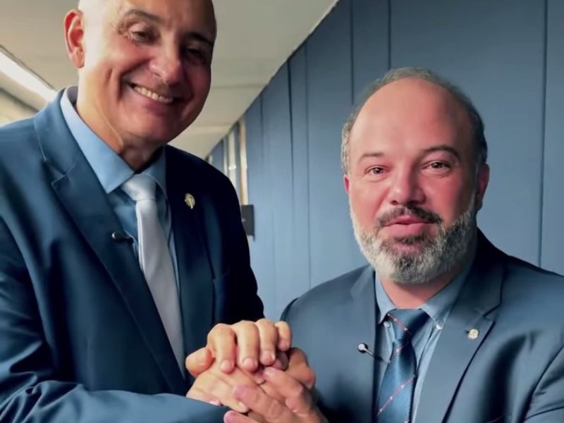 Deputado federal do Rio recebe prefeito de Rio das Ostras e promete emenda de R$ 1 milhão