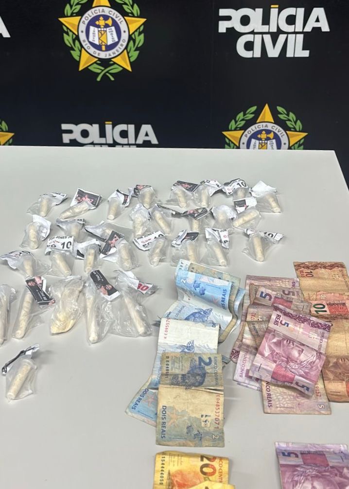 Ação da Civil resultou na prisão de uma mulher em Macaé no bairro Aeroporto