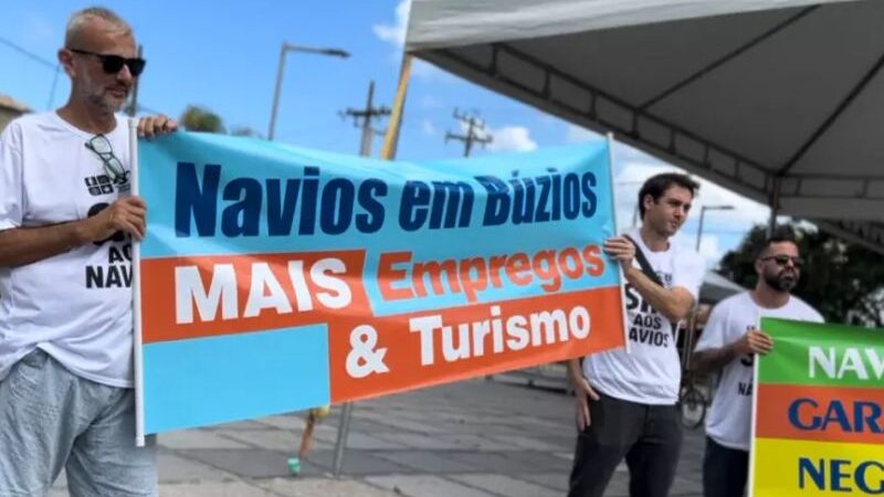 Búzios tem debate sobre futuro dos cruzeiros na cidade em audiência do MPF