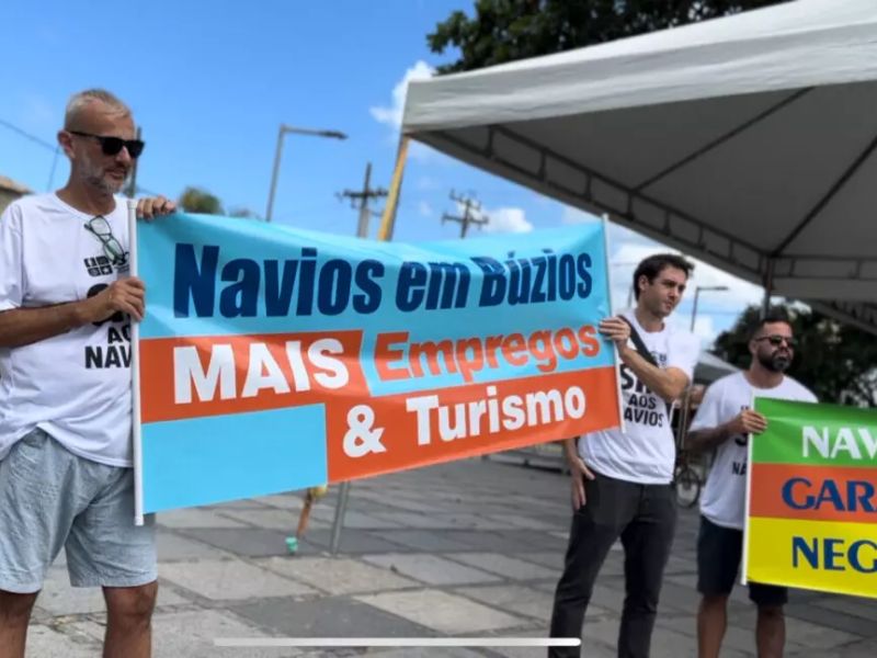 Búzios tem debate sobre futuro dos cruzeiros na cidade em audiência do MPF