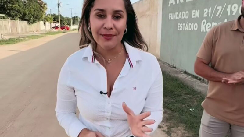 Prefeita de Araruama anuncia obras de pavimentação na Rua Nazira, no bairro Areal
