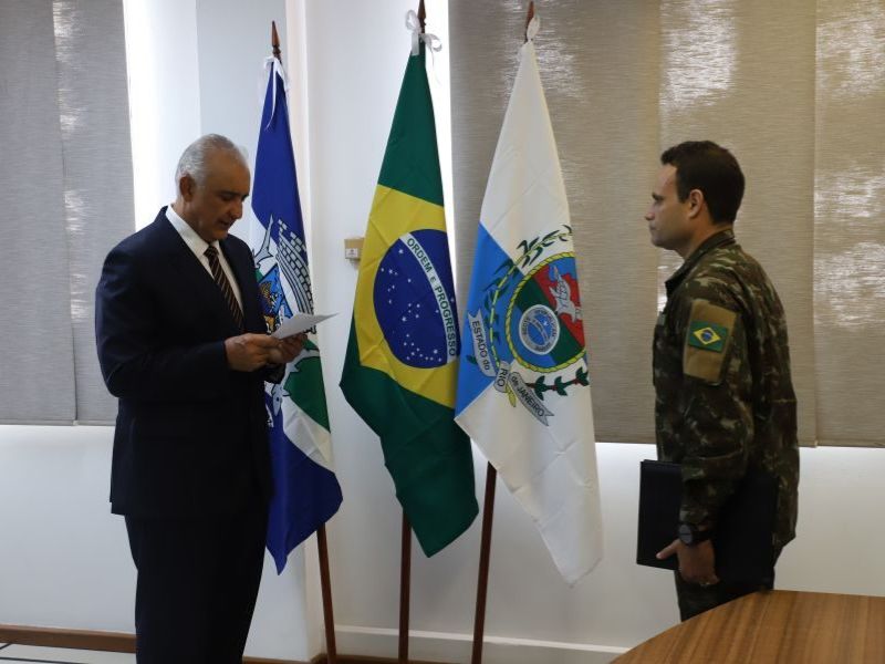 Prefeito de Rio das Ostras volta à presidência da Junta do Serviço Militar da cidade 