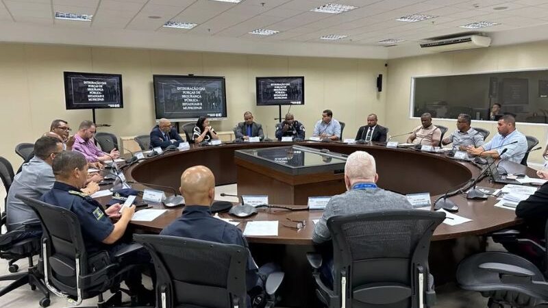 Casimiro de Abreu participa de reunião no Rio sobre integração da segurança pública