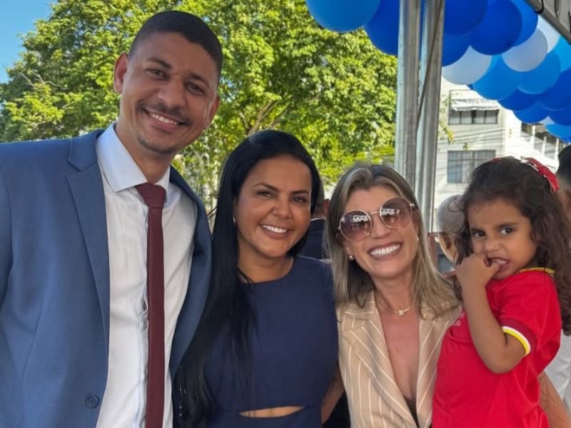 Prefeita de Silva Jardim, Maira Figueiredo, comemora aniversário de Rio Bonito