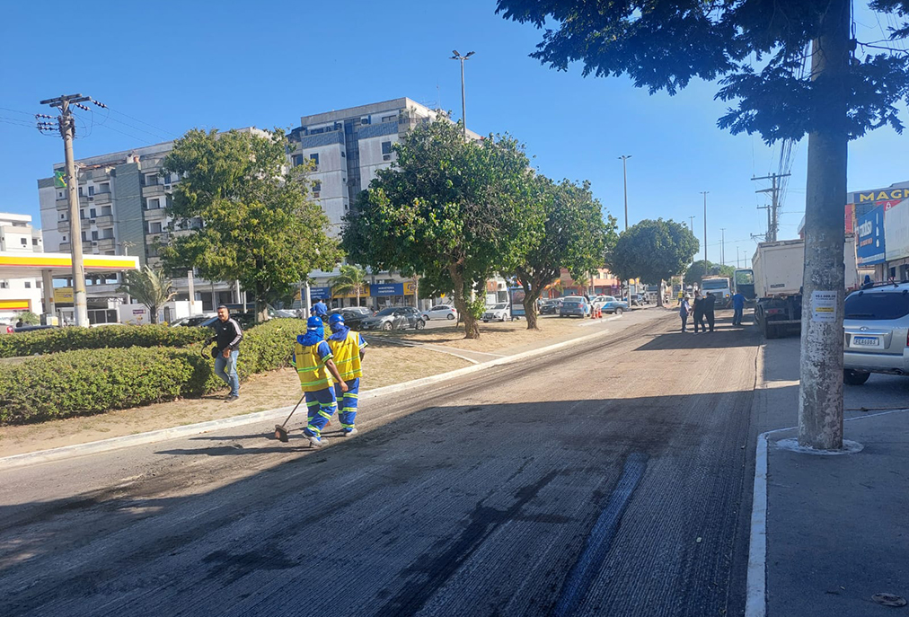 Modernização em Cabo Frio começa com reestruturação de avenida central
