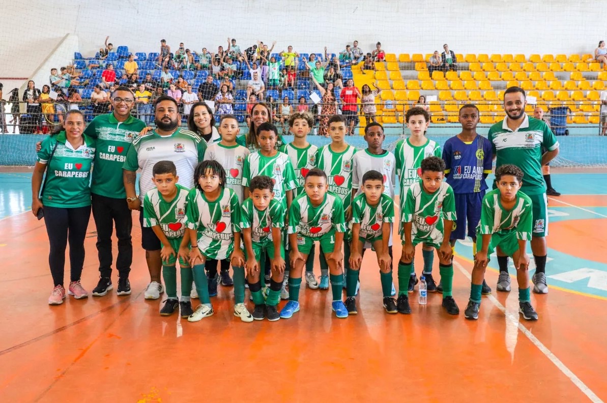 Carapebus celebra bicampeonato no Rio Open de Futsal 2025