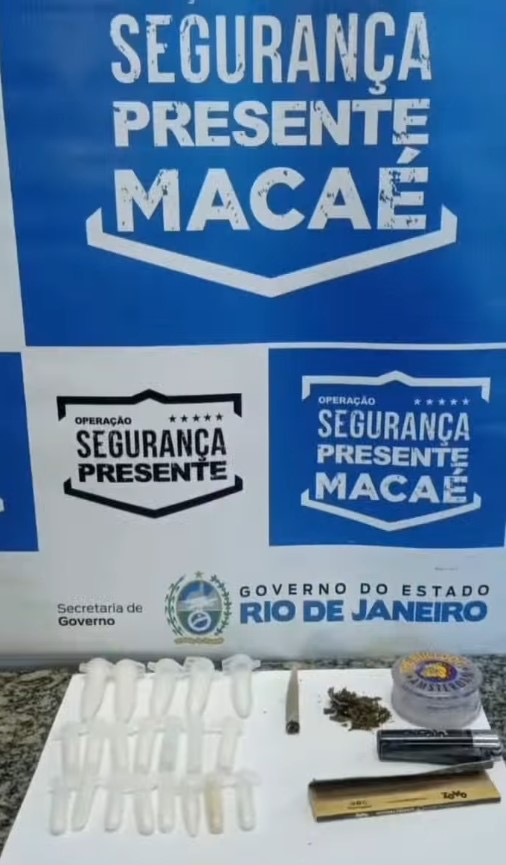 Patrulhamento do Segurança Presente em Macaé resulta em prisão por tráfico