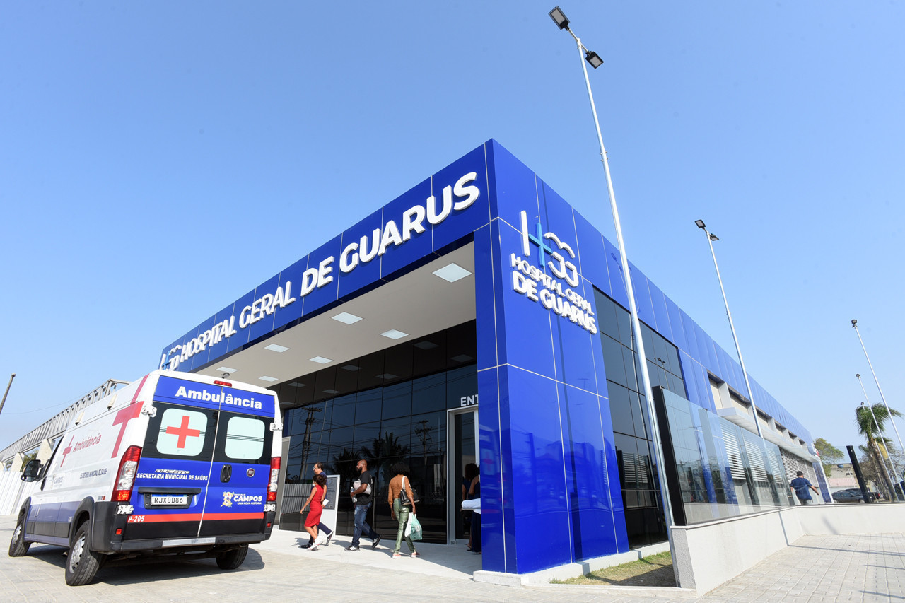 Hospital de Guarus em Campos reforça capacidade ao atender quase 300 mil pessoas em quatro meses