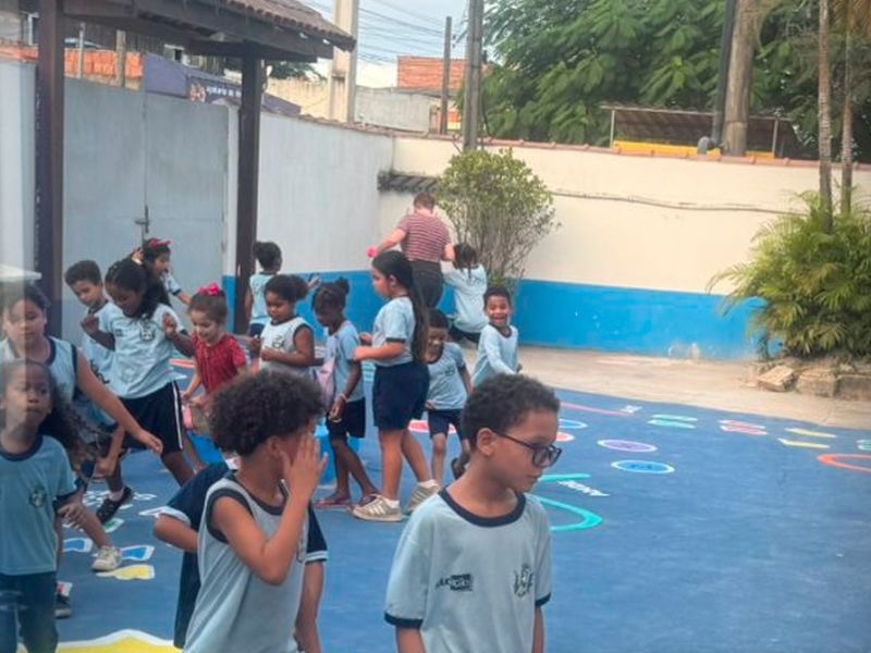 Escola no Palmital, em Rio das Ostras, ganhou ações de recuperação estrutural do município