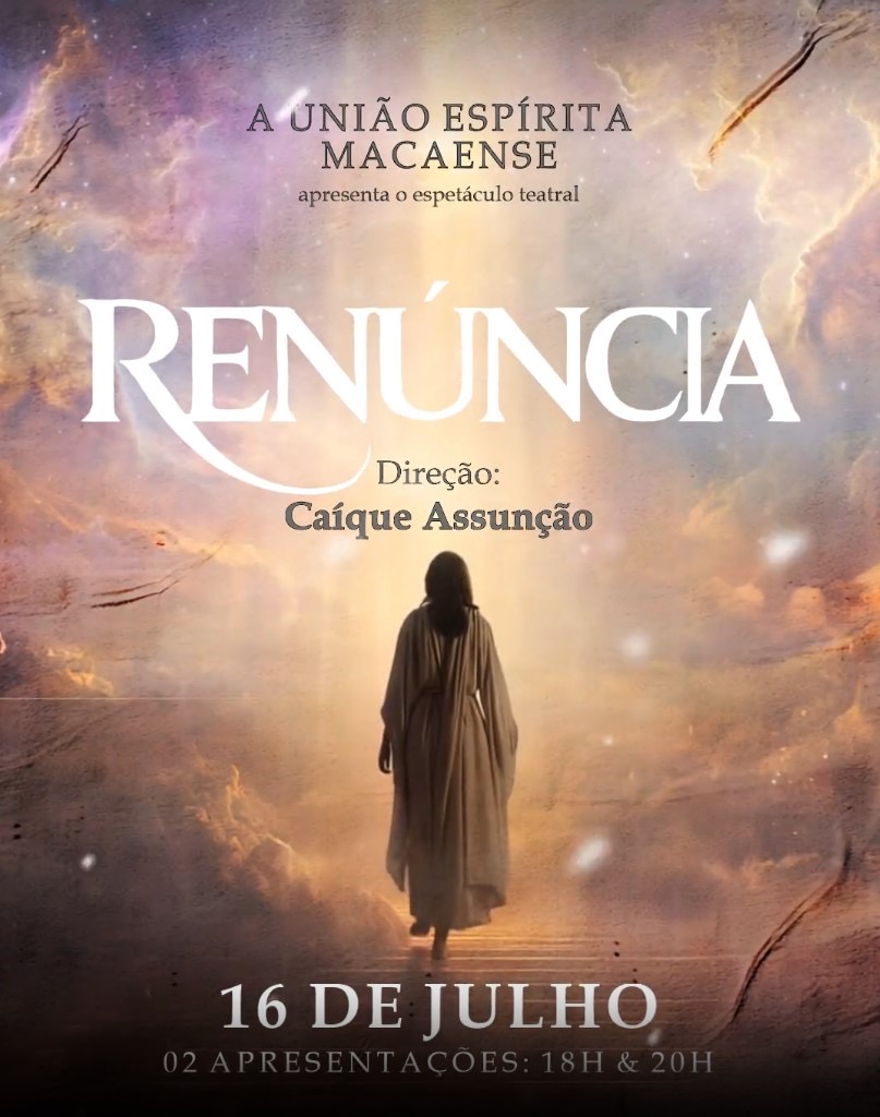 Drama e emoção: espetáculo “Renúncia” estreia em Macaé em 16 de julho
