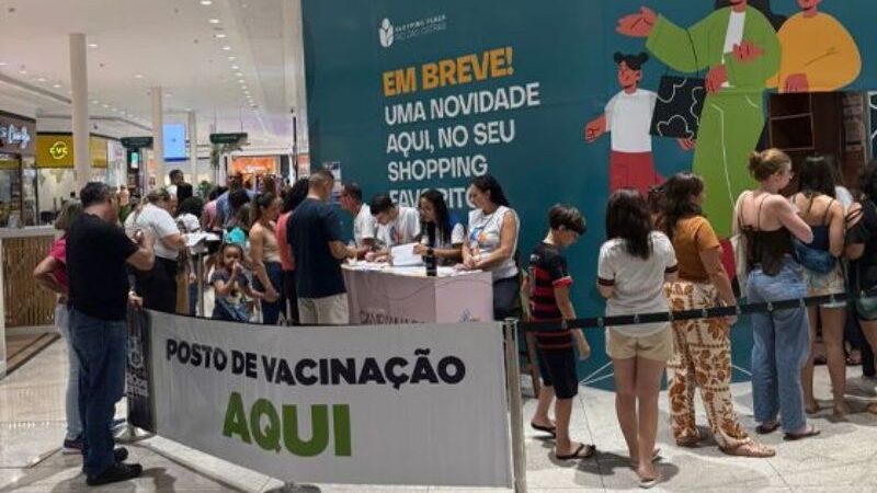 Plaza Rio das Ostras tem mais um sábado de vacinação contra influenza amanhã (5)