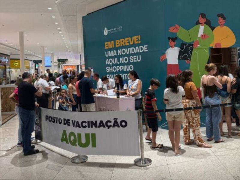 Plaza Rio das Ostras tem mais um sábado de vacinação contra influenza amanhã (5)