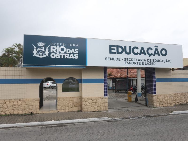 Escolas públicas municipais de Rio das Ostras fecham no recesso para receber melhorias