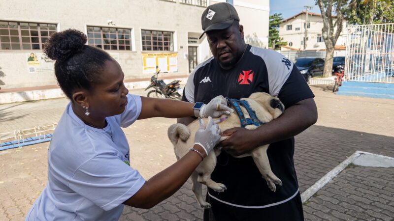 Proteção garantida: vacinação antirrábica chega a mais bairros em Macaé nesta semana