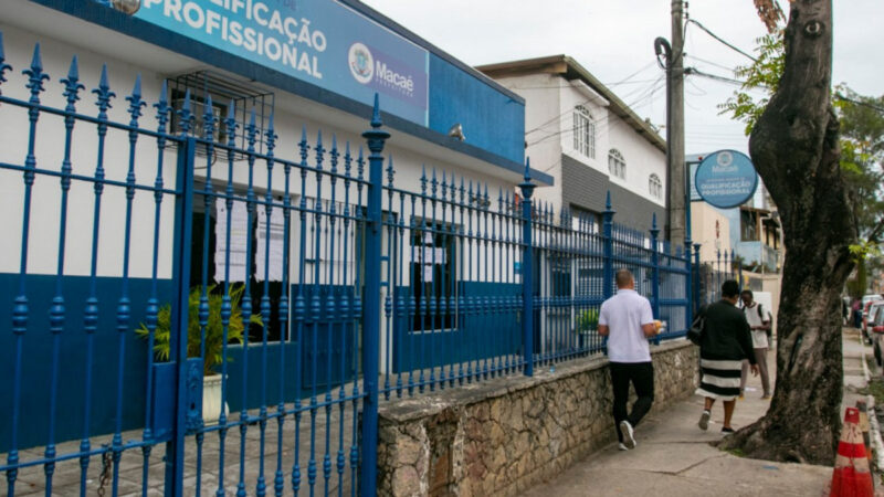 Mais de mil vagas estão abertas para cursos de qualificação em Macaé