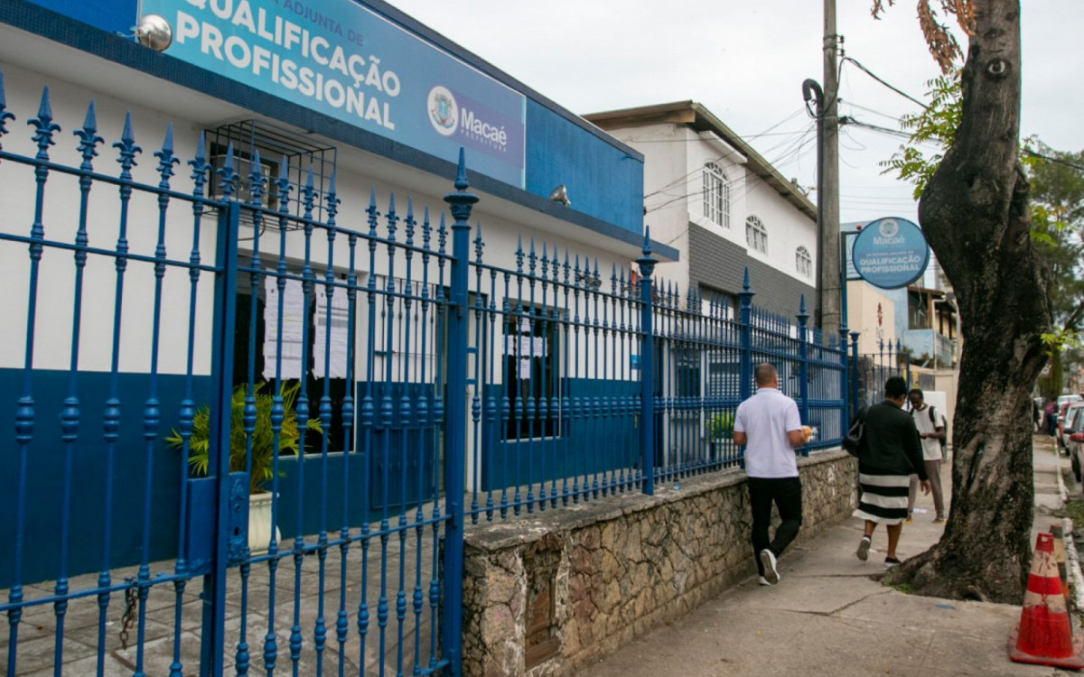 Mais de mil vagas estão abertas para cursos de qualificação em Macaé