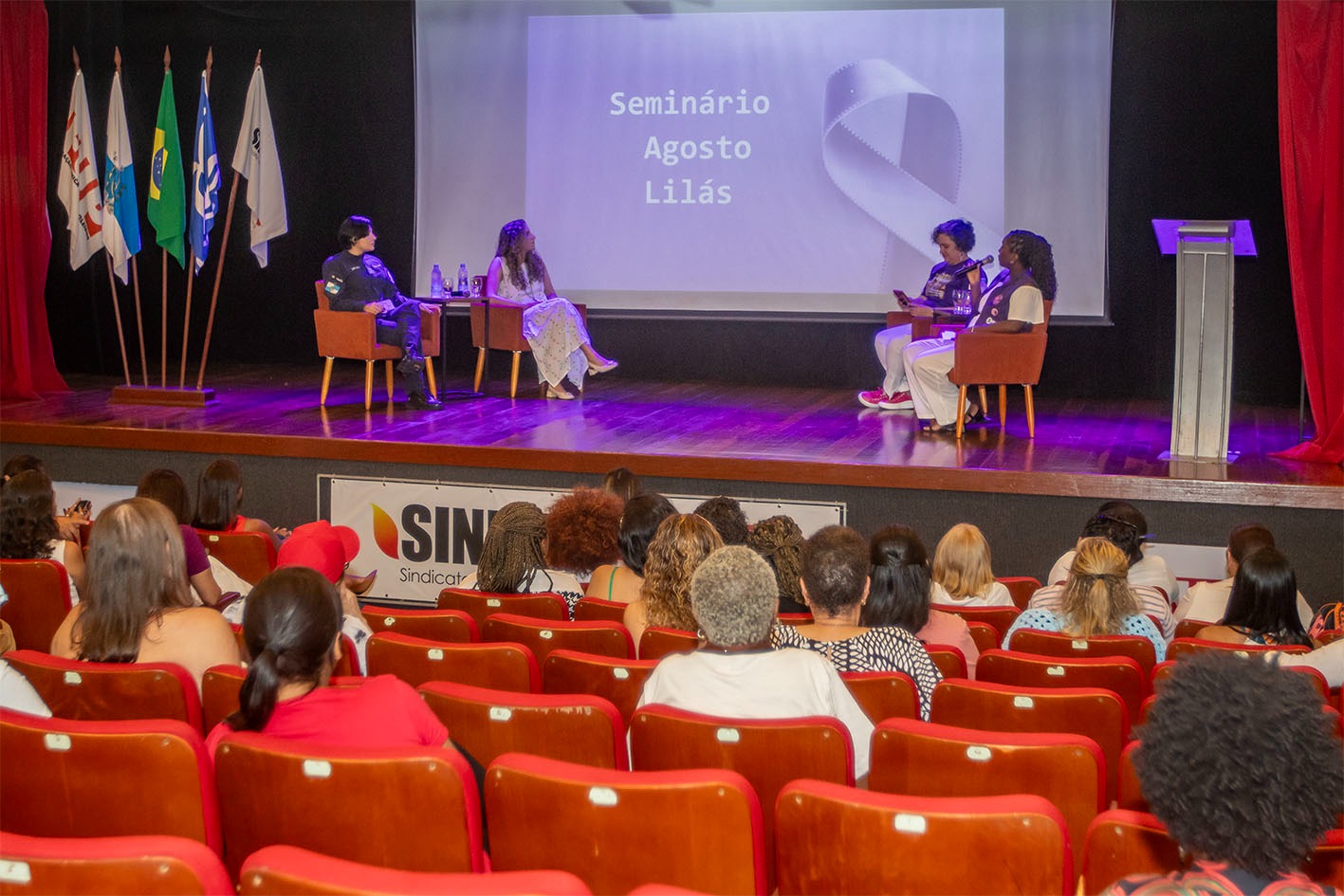 Macaé realizou Seminário Agosto Lilás no Dia Internacional da Igualdade Feminina