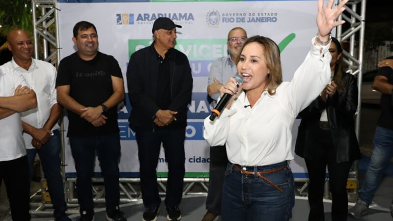 Prefeitura de Araruama e Governo do Estado inauguram nova iluminação de São Vicente