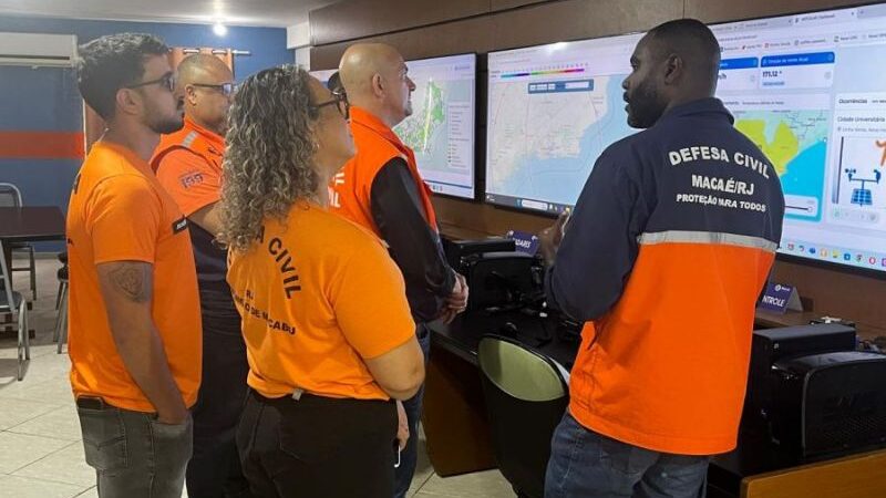 Visita a Macaé tem como alvo criação de sala de monitoramento em Rio das Ostras