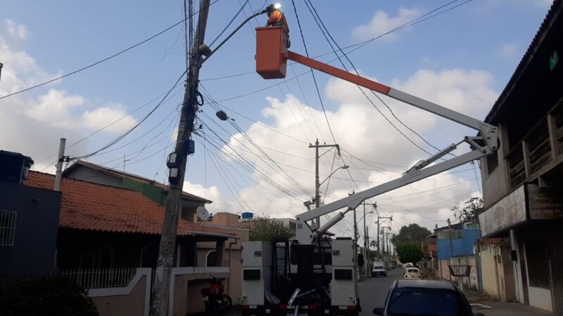 Instalação de LED segue em Campos e vai contemplar mais bairros futuramente