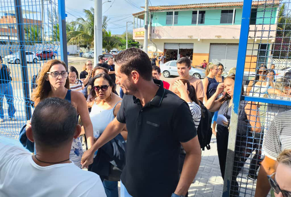 Candidatos de Arraial do Cabo participaram de mais uma fase do concurso em unidades escolares da cidade