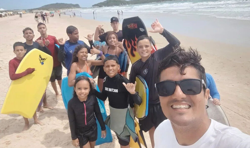 Cabo-friense disputa final profissional e compartilha experiência com a nova geração