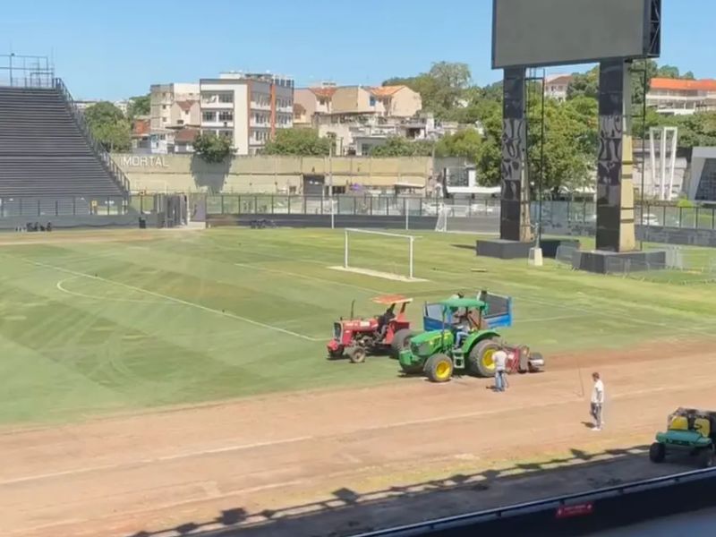 Grama de fazenda em Saquarema é escolhida para o novo gramado do Vasco