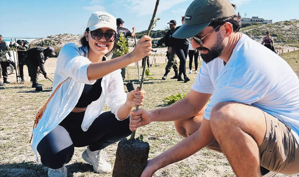 Ação ecológica em Arraial do Cabo planta mais de 150 árvores nativas e estimula consciência ambiental