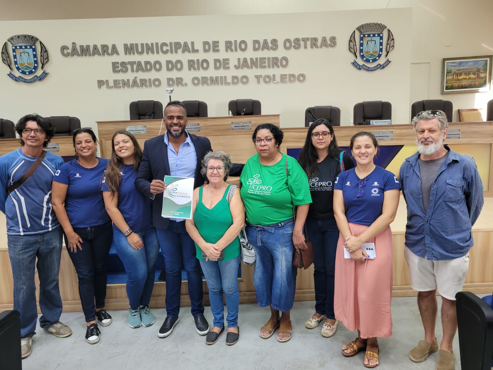 Documento sobre meio ambiente e clima é tema de debate nessa segunda (10) em Rio das Ostras