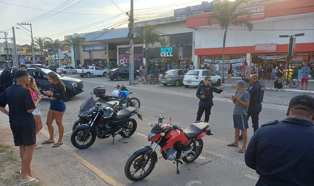 Fiscalização intensificada mira motos irregulares e segurança viária em Cabo Frio